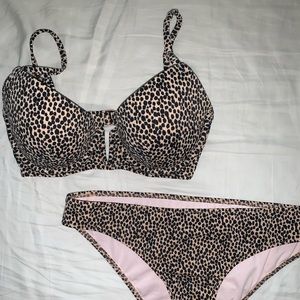 Target Leopard Bikini Top